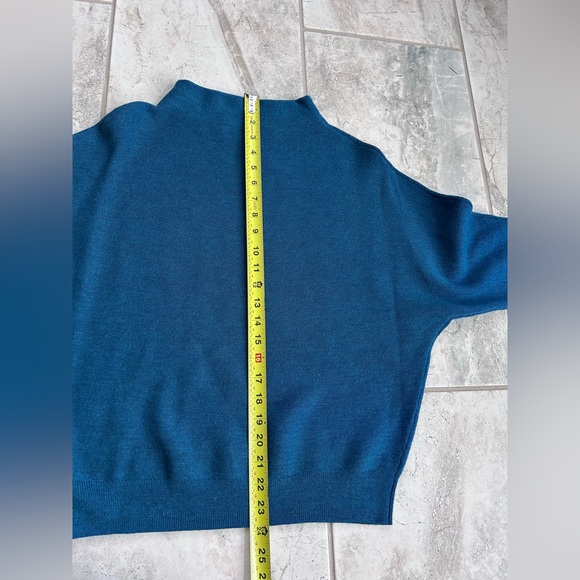 The Reset R Label Essential Funnel Neck Sweater
Wool
Quiet Luxury
Size S/M
Blue - Picture 9 of 9